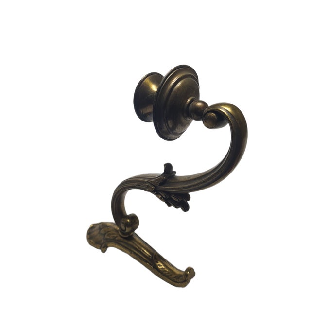 Metal Classicist Bronze Wall Lamp, Germany, 1900s For Sale - Image 7 of 10