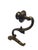 Metal Classicist Bronze Wall Lamp, Germany, 1900s For Sale - Image 7 of 10