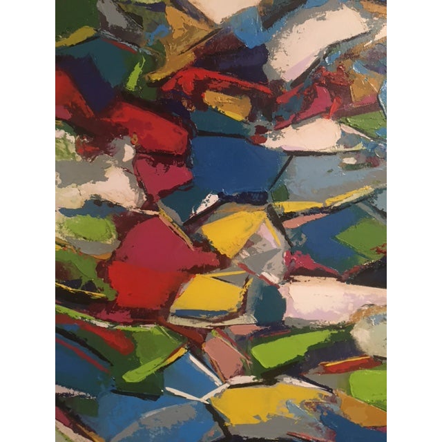 Paint 2022 Contemporary Abstract Expressionist Painting by Jesus Galvan For Sale - Image 7 of 10