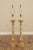 Milano Designs Tall Carved Twisted Torchier Candlestick Table Lamps - A Pair For Sale - Image 4 of 13
