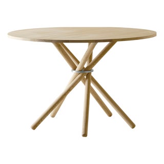 Hector Light Oak Dining Table 120 by Eberhart Furniture For Sale