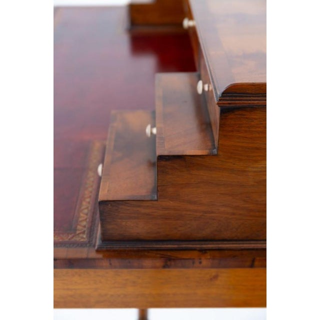 Regency Revival Bonheur Du Jour Desk in Mahogany, 1920s For Sale - Image 6 of 11