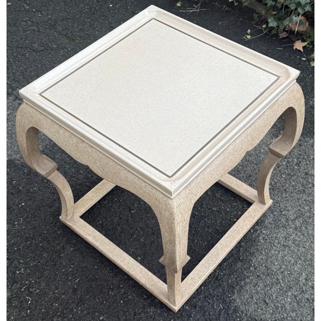Wood Marge Carson Sculptural End Table For Sale - Image 7 of 11