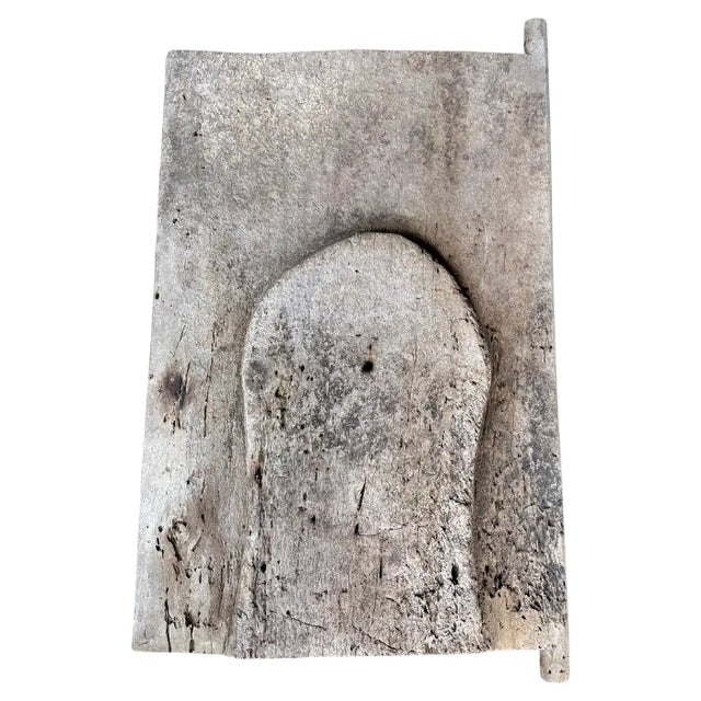 Tribal Early 20th Century Batak Carved Wooden Tribal Door, Sumatra, Indonesia For Sale - Image 3 of 7