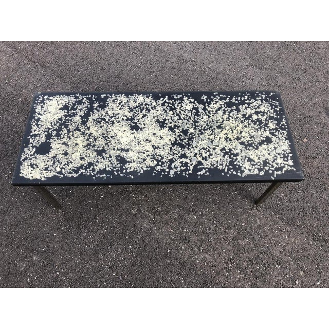 Mid-Century Modern Resin Coffee Table attributed to Pierre Giraudon, 1970s For Sale - Image 3 of 9