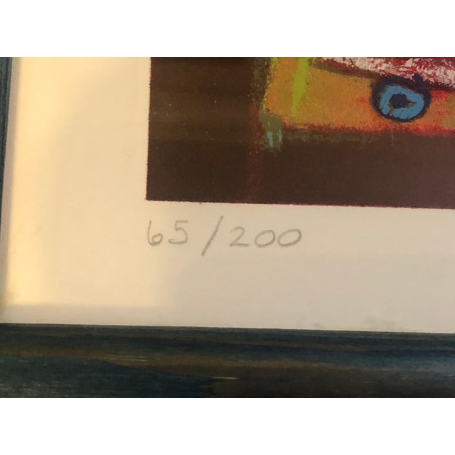 Karen Hoepting Signed "Spirit Leaf" Framed Animal Prints - Edition 65/200 - Pair For Sale - Image 11 of 17
