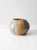 This 1980 vintage studio pottery vase is a signed, one-of-a-kind handcrafted piece with a softly rounded bowl form and an...