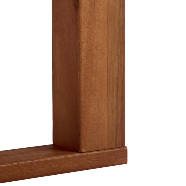 Sophie Chaise Lounge, Natural/Baby Blue Stripe For Sale - Image 9 of 12