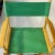 Vintage Boho Chic Coastal Folding Directors Chairs in Kelly Green - A Pair For Sale - Image 6 of 11