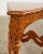 Pumpkin English Victorian Cricket Table Spreckled by Ira Yeager For Sale - Image 8 of 13