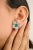 This is part of Chairish’s Fine Jewelry assortment. Floral Emerald Diamonds Blossom Flower Cluster Stud Earrings are...