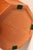 Vintage "Prismatique" Orange and Green Vase by Belle Kogan for Red Wing Pottery For Sale - Image 12 of 12