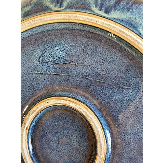 Glazed Stoneware Liqueur Set from Denbac, France, 1960s, Set of 10 For Sale - Image 10 of 11