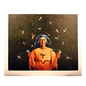 Frank Howell "Reunion" Hand Signed & Numbered Serigraph 1996