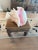 Gray Rustic Wood Tabletop Riser For Sale - Image 8 of 8