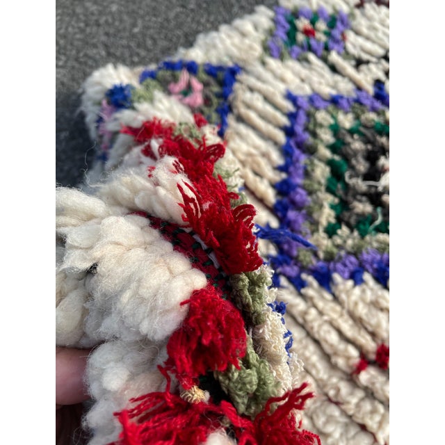 Textile Moroccan Vintage Berber Rug For Sale - Image 7 of 9