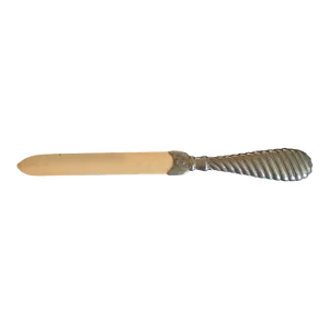 Early 20th Century British Silver Page Turner