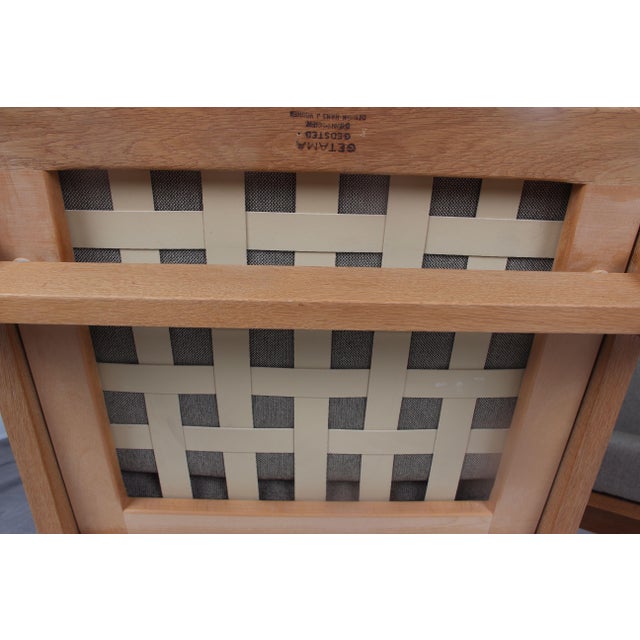 GE375 Modular Sofa in Oak by Hans J. Wegner for Getama, 1970s, Set of 4 For Sale - Image 10 of 16