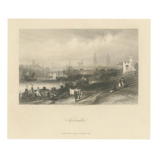 J.H. Hair, Newcastle Upon Tyne, 1850, Engraving For Sale
