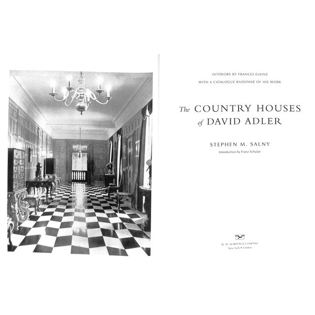 French Country "The Country Houses of David Adler" 2001 Salny, Stephen For Sale - Image 3 of 12
