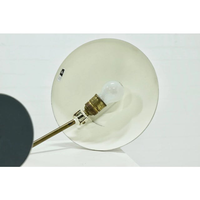 Mid-Century Modern Brass and Steel Desk Lamp from Sis Germany, 1950s For Sale - Image 3 of 8