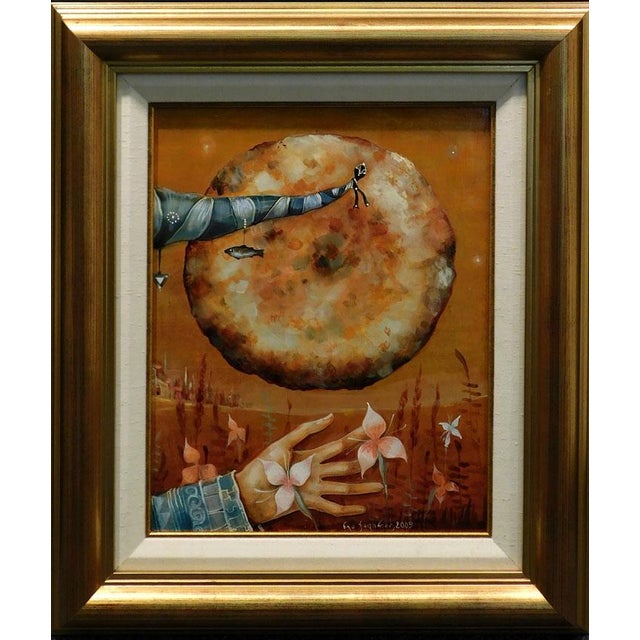 Nick Japaridze Untitled#NJ041210-02b Original Oil on Canvas Hand Signed For Sale