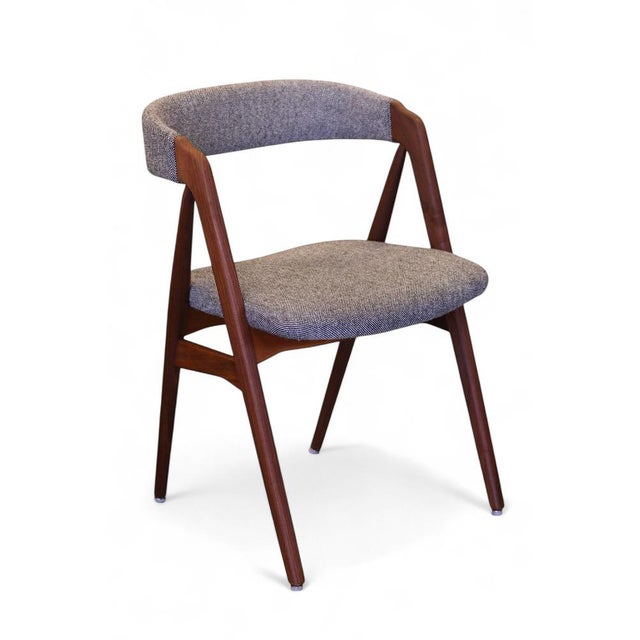 Teak Armchair in Hallingdal 65 Upholstery by Thomas Harlev for Farstrup Møbler, Denmark, 1960s, Set of 2 For Sale - Image 16 of 16