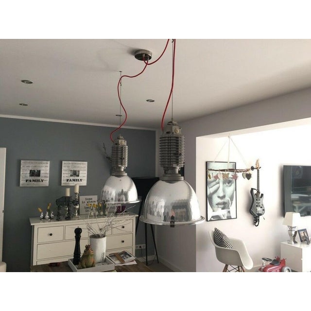 Bauhaus Vintage Industrial Loft Lamp For Sale - Image 3 of 6