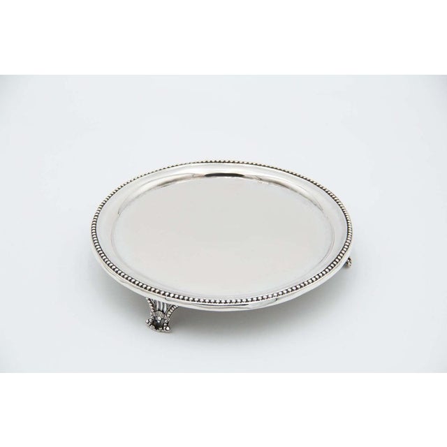 Circular Silver Ticket Box Saver For Sale - Image 3 of 3