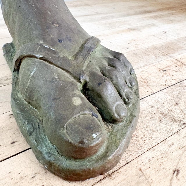 Foot of Laocoon Replica Ceramic Sculpture, 1980s Museum Replica For Sale In Boston - Image 6 of 11