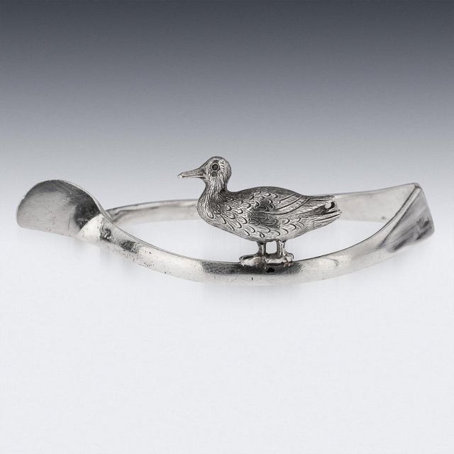 20th Century British Silver Lucky Animals Napkin Rings from Asprey, 1913, Set of 4 For Sale - Image 6 of 12