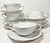 English 1950s Gold Rimmed China Cream Soup and Saucer Sets - Set of Twelve For Sale - Image 3 of 18