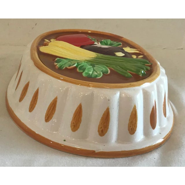 Mid-Century Modern Mid Century Mold With Vegetable Design For Sale - Image 3 of 7