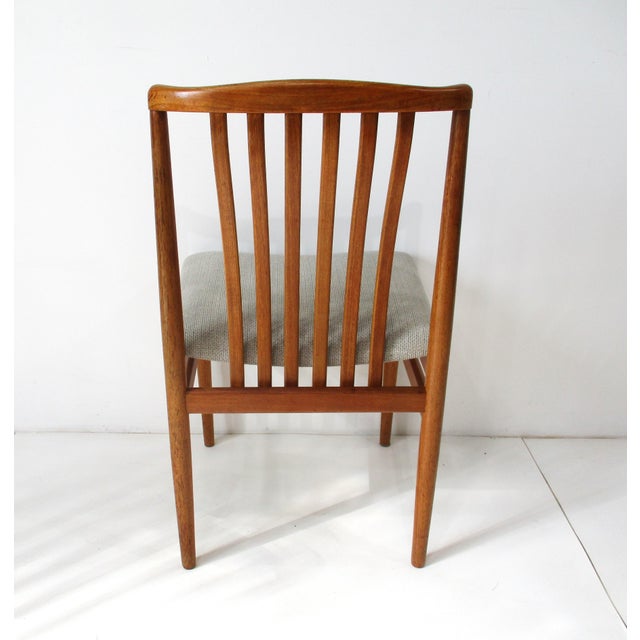 Wood Teak Dining Chairs by Vamdrup Stolefabrik Denmark For Sale - Image 7 of 14