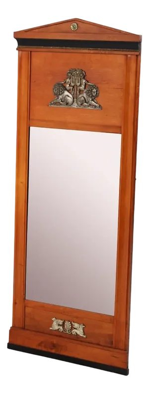 Antique Biedermeier Mirror, 1825