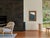 Contemporary "Waves” Abstract Art in Antique Frame, Seascape Painting Transitional Wall Art by JTS For Sale - Image 3 of 11