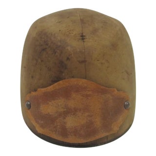 Antique Wooden Hat Mold For Sale