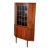 Mid Century Danish Rosewood Corner Cabinet – Vintage Scandinavian Display Cabinet 1960s For Sale