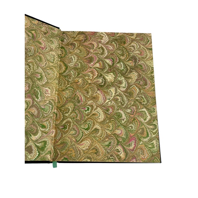 Animal Skin Set of 5 Leather Bound Safari African Hunting Theme Books For Sale - Image 7 of 13