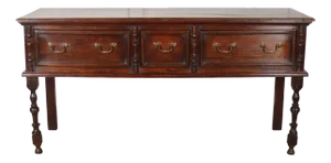English Oak Dresser Base