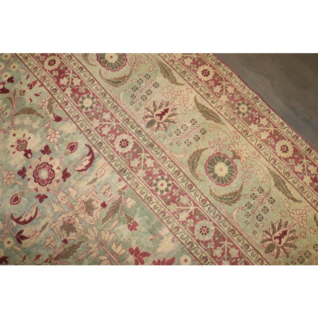 Antique Zabihi Collection Persian Meshed Oversize Carpet - 12'1" x 19'6" For Sale - Image 10 of 12