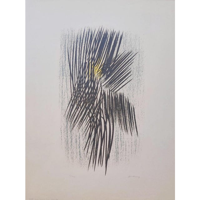 Modern Hans Hartung, L 22, 1957, Lithograph For Sale - Image 3 of 3