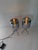 Glass Floor Lamps with Mirrored Smoked Glass, 2000s, Set of 2 For Sale - Image 7 of 9