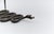 Black Hand-Forged Iron Snake Design Sculpture Candleholder, 1960s For Sale - Image 8 of 13