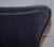 Vintage Richmond Desk or Dining Chair in Navy Velvet with Studs from Halo For Sale - Image 12 of 18