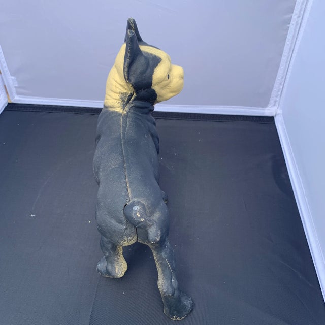 Iron French Bulldog Doorstop For Sale In Atlanta - Image 6 of 13