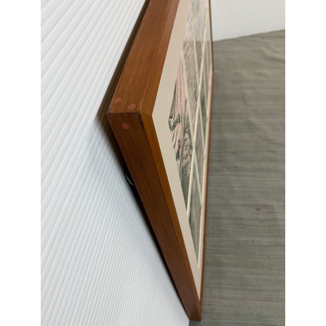 Brown Artisan's Gallery Photographic Tiles of Muir Beach, Framed For Sale - Image 8 of 11