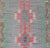 Mid 20th Century Geometric Medallion Vintage Turkish Tribal Kilim Flat-Weave Runner For Sale - Image 9 of 12