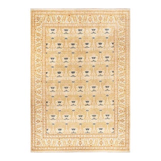 Mogul, One-of-a-Kind Hand-Knotted Area Rug in Ivory, 10' 2" x 14' 5" For Sale
