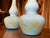 Mid-Century Italian Turquoise Opaline Murano Glass Soliflower Vases, 1960s, Set of 2 For Sale - Image 11 of 16